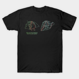 Mont-Tremblant Trail Map T-Shirt